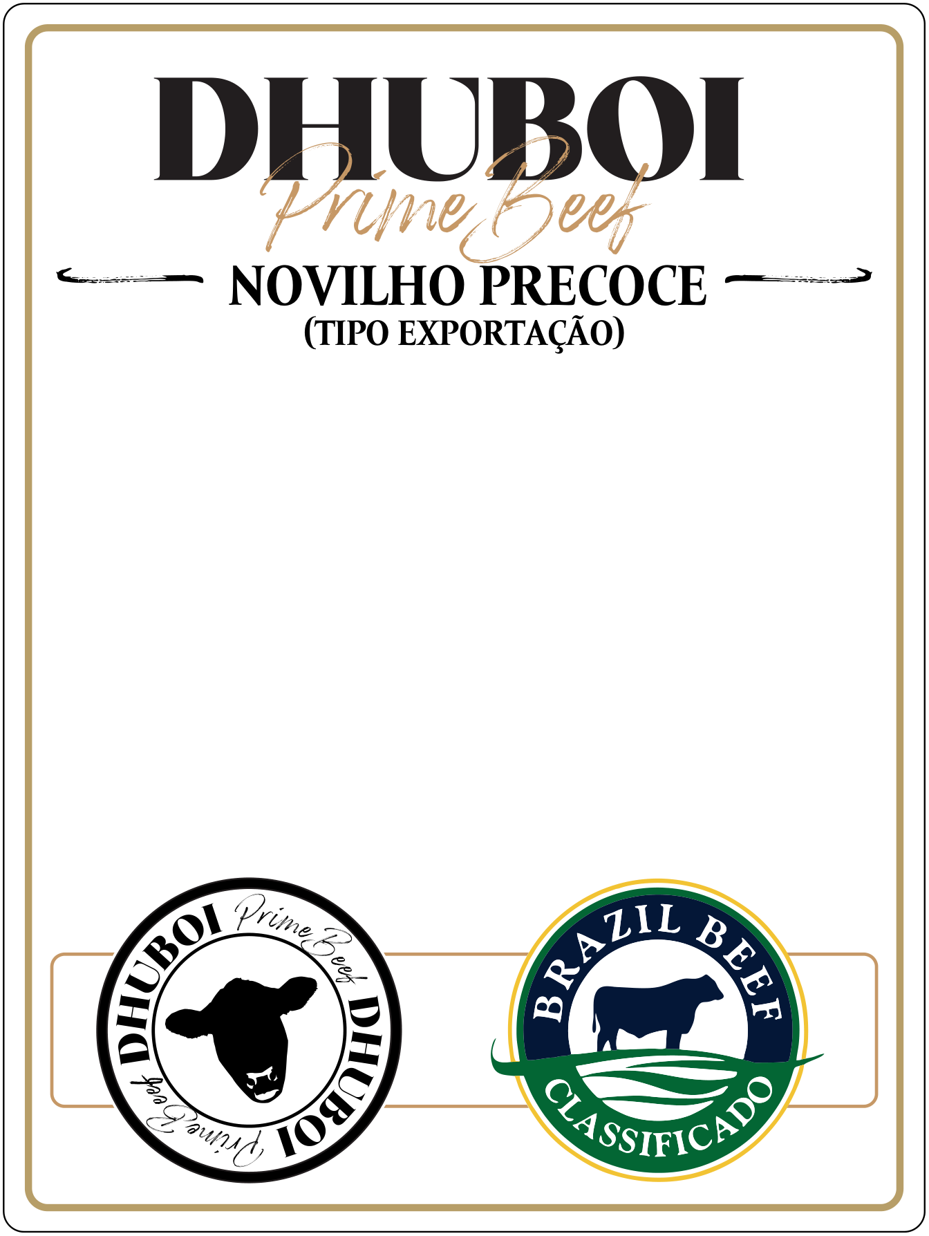 Embalagem Novilho Precoce